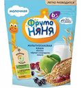 Каша молочная мультизлаковая ФрутоНяня Яблоко, черная смородина, вишня с 6 месяцев, 200 г