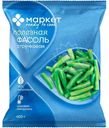 Фасоль стручковая резаная быстрозамороженная Маркет Перекрёсток, 400г
