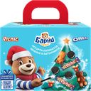 Новогодний набор Барни Picnic/Oreo, ассорти бисквитов, 370г