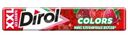 Жевательная резинка Dirol Colors XXL микс клубничных вкусов без сахара ароматизированная, 19г