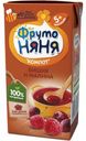 Напиток ФрутоНяня Компот Вишня и Малина 5мес+ 200мл