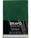 Простыня Bravo поплин цвет: зеленый,180×215см