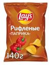 Чипсы Lay's рифленые Паприка, 140г