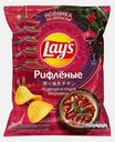 Чипсы рифленые курица в соусе терияки Lays 103г