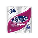 Полотенца бумажные Papia 3 слоя, 2шт
