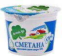 Сметана ЛЕТНИЙ ЛУГ 15%, 200г