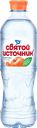 Напиток безалкогольный СВЯТОЙ ИСТОЧНИК со вкусом персика негазированная, 0.5л