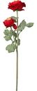 Цветок искусственный Камелия цвет: красный, 46 см