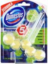 Блок для унитаза подвесной Domestos Power 5 Свежесть лайма, 55 г