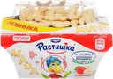 Творог 3,5% Растишка клубника банан с печеньем Эйч энд Эн п/б, 108 г