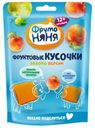 Кусочки фруктовые «ФрутоНяня» Яблоко-Персик с 12 мес., 53 г