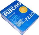 Масло сладкосливочное Першинское Крестьянское 72.5% БЗМЖ 180г