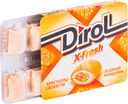 Жевательная резинка Dirol X-Fresh Ледяной мандарин без сахара, 16г