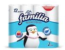 Туалетная бумага Familia Classic белая 2 слоя 12 рулонов