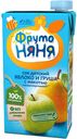 Сок с мякотью ФрутоНяня «Яблоко и груша», с 3-х лет, 500 мл