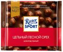 Шоколад темный Ritter-Sport с цельным лесным орехом, 100 г