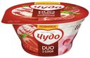 Десерт творожный Чудо Duo 2 слоя клубничное мороженое 5,1% 110 г