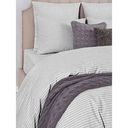 Простыня Medsleep Линдау хлопок цвет: светло-серый, 220×240см