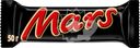 Батончик шоколадный MARS с нугой и карамелью, 50г
