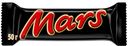 Батончик шоколадный Mars с карамелью и нугой 50г