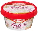 Cыр-мусс творожный с чесноком Прованс President 60% 120гр БЗМЖ