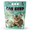 Наполнитель для кошачьих туалетов Cat Step Tofu Green Tea комкующийся, 6л