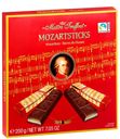 Батончики Mozartsticks из тёмного шоколада с марципановой начинкой и со вкусом фисташек, Maître Truffout, 200 г