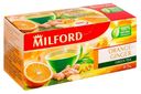 Чай зеленый Milford Orange-ginger в пакетиках 1,7 г х 20 шт