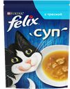 Корм для кошек FELIX® суп с треской, 48г