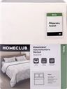 Комплект постельного белья Евро HOMECLUB Aveline, бежевый рисунок, бязь