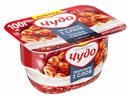 Десерт творожный Чудо с фруктовым наполнителем грильяж-вишня 4.5%, 100г