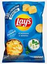Чипсы Lays Сметана и зелень 140г