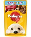 Влажный корм Pedigree для щенков всех пород с говядиной в соусе, 85г