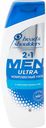 Шампунь-бальзам-ополаскиватель Head&Shoulders Men Ultra Комплексный уход против перхоти 2в1, 400мл
