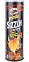 Чипсы рисовые Pringles Sizzl`n со вкусом Острое барбекю, 160 г