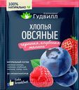 Хлопья овсяные «Гудвилл» с черникой, клубникой, малиной, 40 г