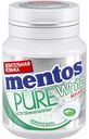 Жевательная резинка Mentos Pure White вкус Нежная мята, 54 г