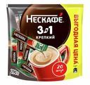 Напиток кофейный Нескафе Крепкий 3в1 20 пакетиков, 290г