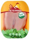 Грудка цыпленка-бройлера «Петелинка» без кожи охлажденная, 1 кг