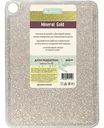 Доска разделочная Архимед Gold mineral цвет: белая с золотом, 32×23×0,6см