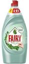 Средство для мытья посуды Fairy Нежные руки чайное дерево и мята, 900мл