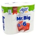 Бумажные полотенца "Мr. Big", двухслойные, 2 шт.