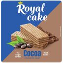 Вафли ROYAL CAKE на сорбите со вкусом какао, 120г 
