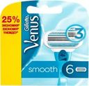 Кассеты сменные для бритья GILLETTE Venus Smooth, 6шт