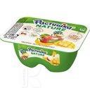 Творог РАСТИШКА NATURE с бананом, яблоком и мандарином детский 3,5% 95г