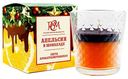 Свеча ароматическая РСМ Апельсин в шоколаде в стакане, 8×8,5см