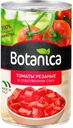 Томаты Botaniсa резаные в в собственном соку, 425 мл