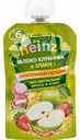 Пюре для детского питания Heinz Яблоко Клубника и Злаки с 6 месяцев, 90 г