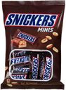 Шоколадные батончики Snickers Minis, 180 г