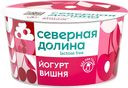 БЗМЖ Йогурт Северная Долина безлактозный вишня 2,8% 130г